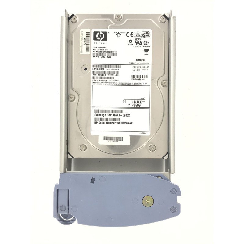 HP A6741-69002 18.2GB 10K LVD A6272-69003 0950-4225 9X3006-163 ST373207