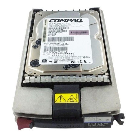 HP Compaq 36.4GB 80PIN 10K Wide U3 SCSI 3.5P 233806-003 BD0366459B 3R-A3136-AA MAN3367MC 178451-002