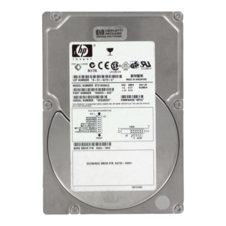 HP Seagate 18GB 10K U160 80pin SCA-2 SCSI Hard Drive