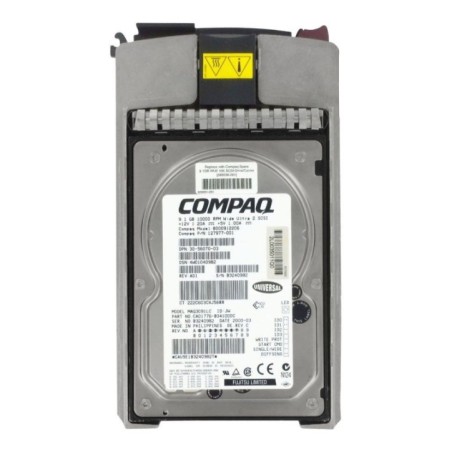 BD009122C6 Compaq 9gb 10k hotswap drive 80PIN 3.5P