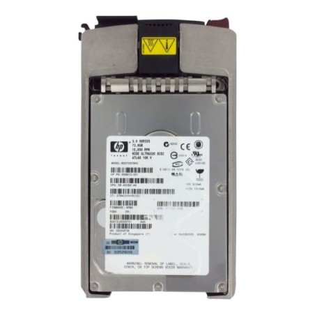 HP 36GB 15000 RPM 80-pin Ultra320 SCSI 3.5 Inch BD07287B4C 3R-A5092-AA 356910-001 271837-004