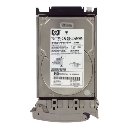 HP 36.4GB 3.5TH SCSI 80-PIN ULTRA160 10K RPM HDD