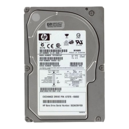 HP Seagate 10K.6 73GB 10K U320 68pin SCSI Hard Drives