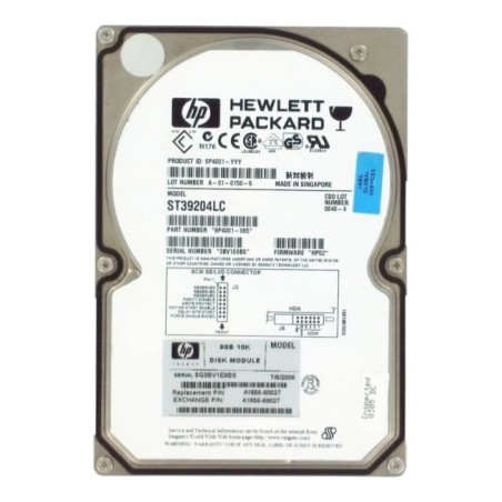 HP 9.1GB 10K 3.5" 80pin SCSI HDD ST39204LC 9P4001-065 A1658-60027 A1658-69027