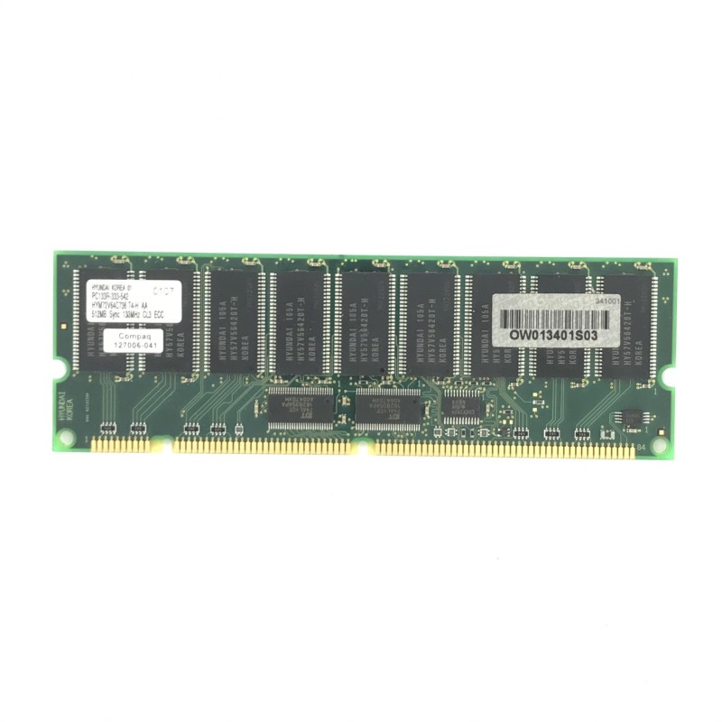 HP 127006-041 HYM72V64C736 T4-H AA Hynix 512MB Module SDRAM PC133 ECC Registered CL3 133MHz 3.3V 64