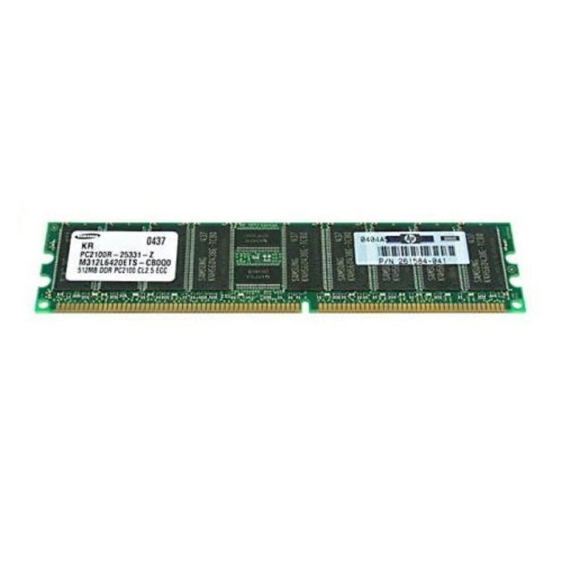 HP / SAMSUNG 261584-041 M312L6420DT0-CB0Q0 512MB PC-2100 DDR-266 REGISTERED ECC CL2.5 184 PIN