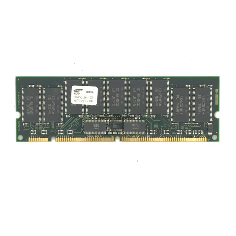 COMPAQ 306431-001 M377S1620DT3-C1LI0 128MB PC100 DIMM ECC SDRAM 168 PIN