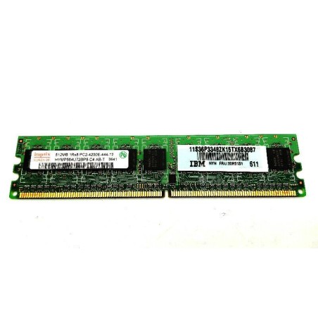 IBM Hynix 512MB 30R5151 HYMP564U72BP8-C4 AB PC2-4200 DDR2 SDRAM ECC 240 pin 1.8V 533MHz