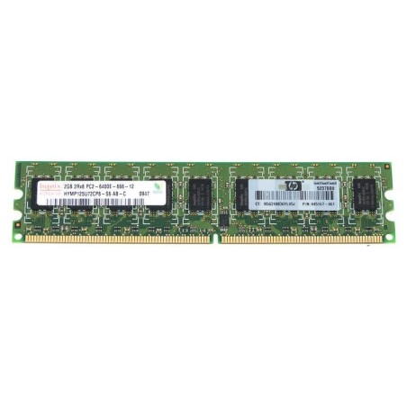 Hynix HYMP125U72CP8-S6 AB -C 2GB DDR2-800 PC2-6400E 2Rx8 ECC Unbuffered DIMM