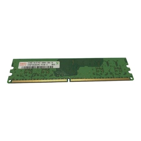 Hynix 512MB 1Rx8 PC2-5300u Memory Module DIMM HYMP164U64CP6-Y5