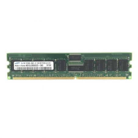 SAMSUNG M312L2920DZ3-CB3 1GB PC2700 DDR-333MHz ECC CL2.5 184-Pin DIMM Memory