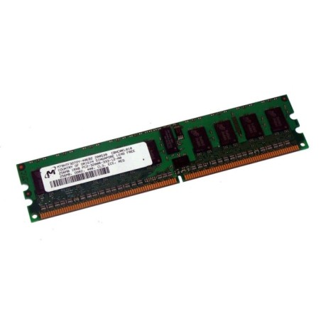 Micron 256MB DIMM PC2-3200 DDR2-400 240-pim Ram Memory MT9HTF3272Y-40EB2
