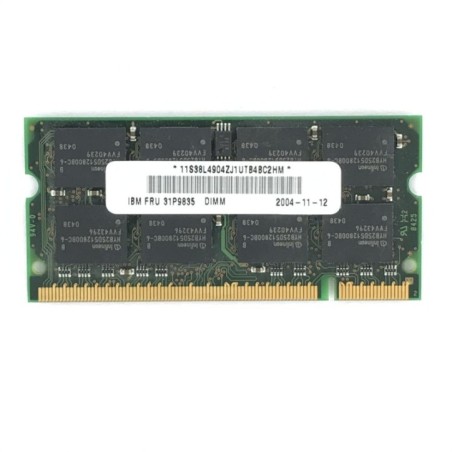 IBM 31P9835 HYS64D128021GBDL-6-B 1GB PC2700 CL2.5 NP DDR SDRAM MEM SODIMM