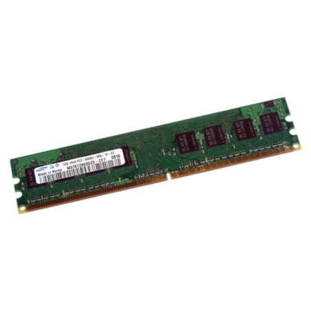SAMSUNG M378T2863QZS-CF7 1GB DIMM DDR2 1RX8 PC2-6400U 800MHZ CL6