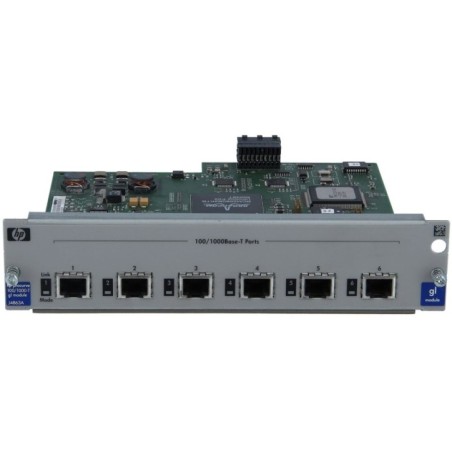 HP J4863A PROCURVE SWITCH GL 6PORT MODULE 100/1000BT COPPER