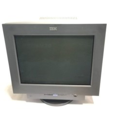 IBM 22P7457 6651-U3N 19 Inch P97 Flat Screen Black CRT Monitor