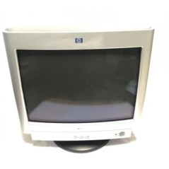 HP S9500 P9010A MONITOR BLACK AND SILVER 19 INCH CRT