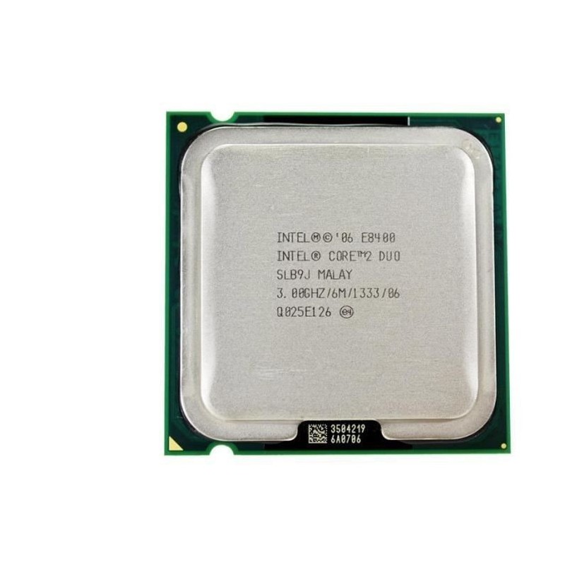 INTEL SLB9J Core 2 Duo E8400 processor - 3.0GHz