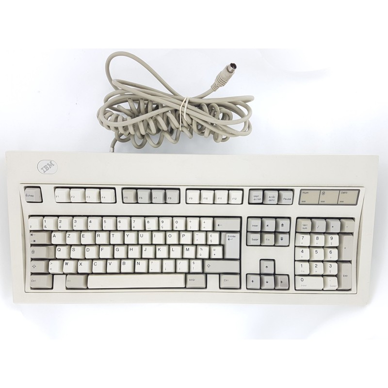 IBM 1391402 Clavier Keyboard IBM Model M AZERTY