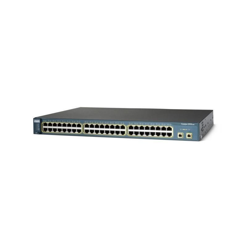 Cisco WS-C2950T-24 Catalyst Switch 24 Port 10/100 with 2 1//100/1000 Base-T P