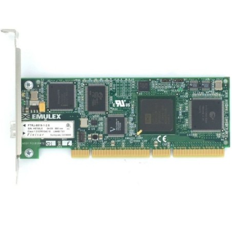 Emulex 2G/BIT FC1020034-01J FC1010472 FTRJ-8519-1-2.5 PCI FIBRE CHANNEL HOST BUS ADAPTER