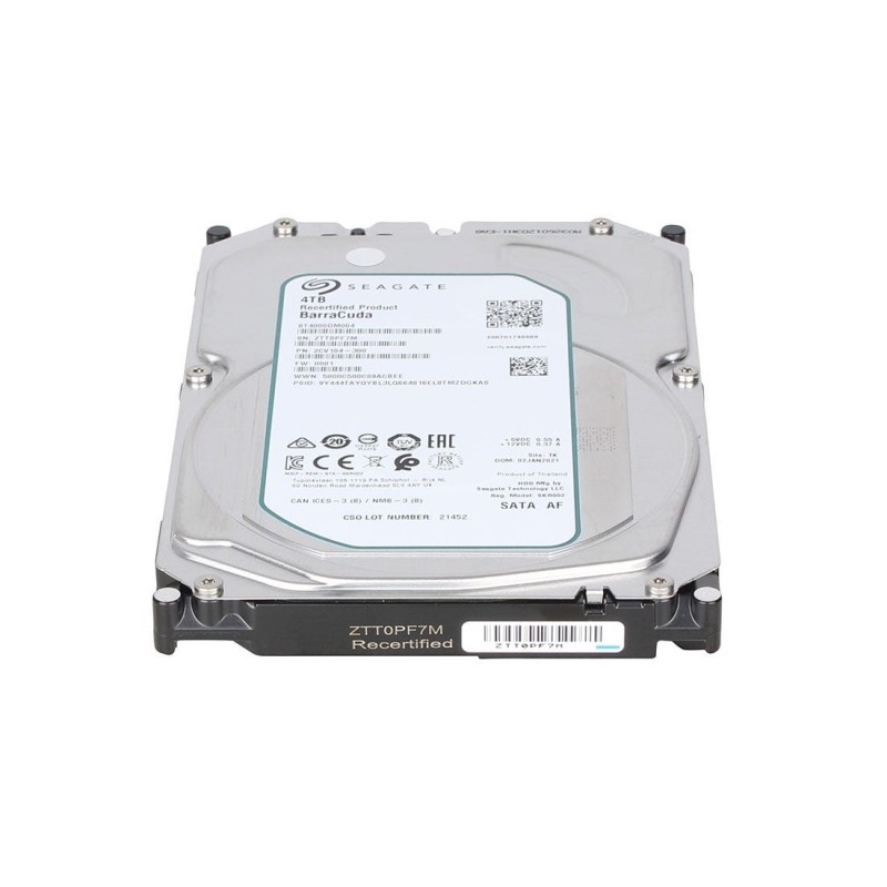 Seagate ST4000DM004 Barracuda 4TO 5.4K SATA Disque Dur