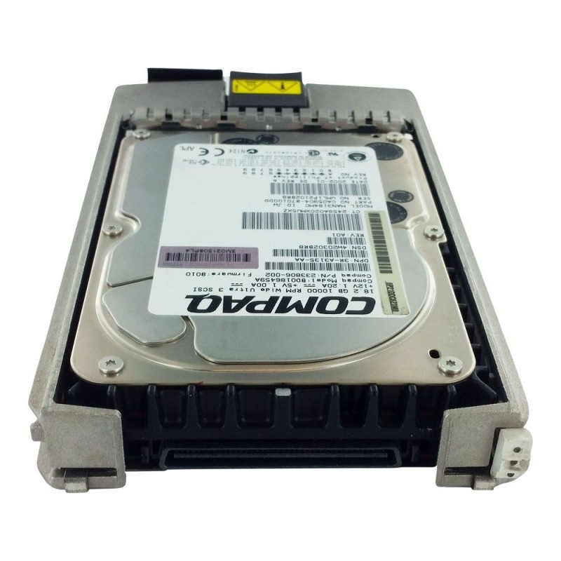 HP 18.4 GB Ultra160 10K 80PIN SCSI Hard Drive 3.5P BD0186459A 3R-A3135-AA 233806-002 152190-001