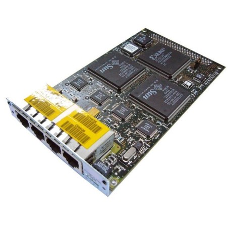Sun Microsystems 501-5443 X1049A 270-5443-03 4-Port 100Base-T Fast Ethernet Card Module
