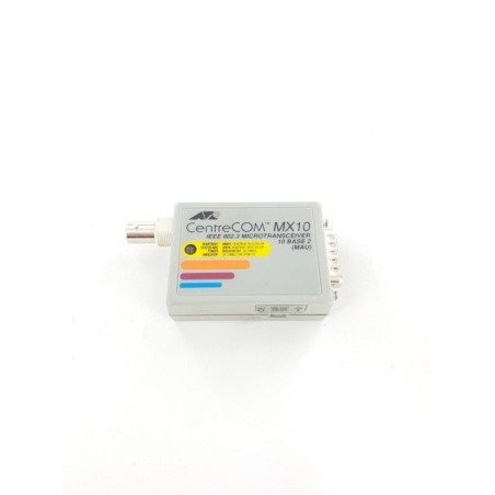 ALLIED TELESYN INT AT-MX10 10Mbps 10Base-2 BNC Connector MAU Micro Transceiver Module