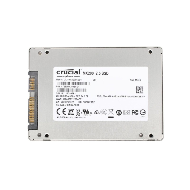 Crucial CT250MX200SSD1 MX200 250GO SATA Solid State Drive