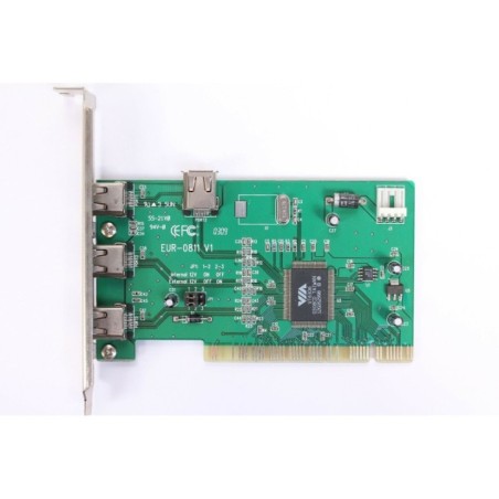 Sansun EUR-0811 V1 4-Port 3-Ext & 1-Int Firewire PCI Card