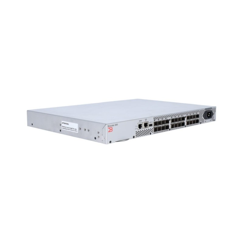 Brocade 300 NA-320-0008 Commutateur SAN Fibre Channel 8 Go 24 Ports