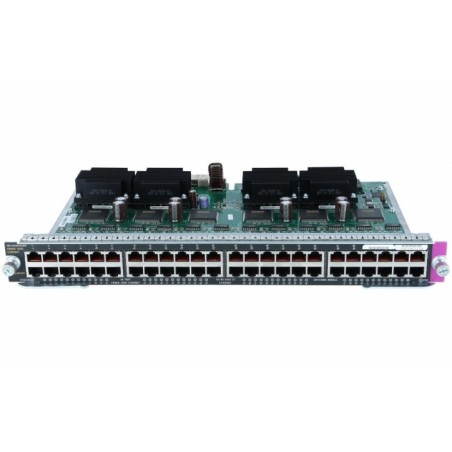 Cisco WS-X4248-RJ45V 48 Port PoE Ethernet Network Module