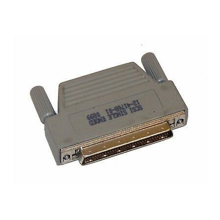 AMPHENOL 12-41768 68-PIN SCSI SINGLE ENDED TERMINATOR