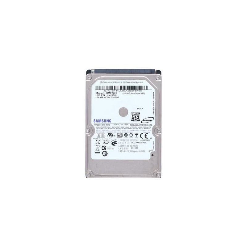 Samsung HM250HI 250GO 5.4K SATA Disque Dur