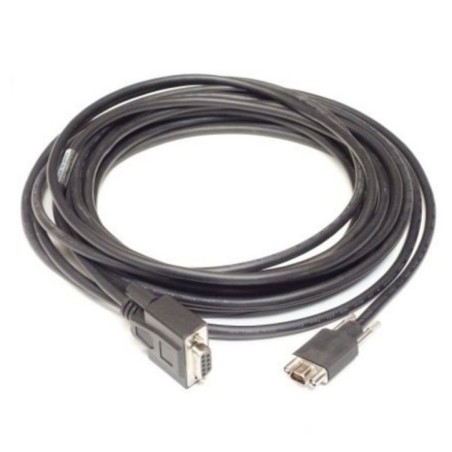 EMC 038-003-084 NULL MODEM MICRO-DB9 TO DB9/F SERIAL CABLE