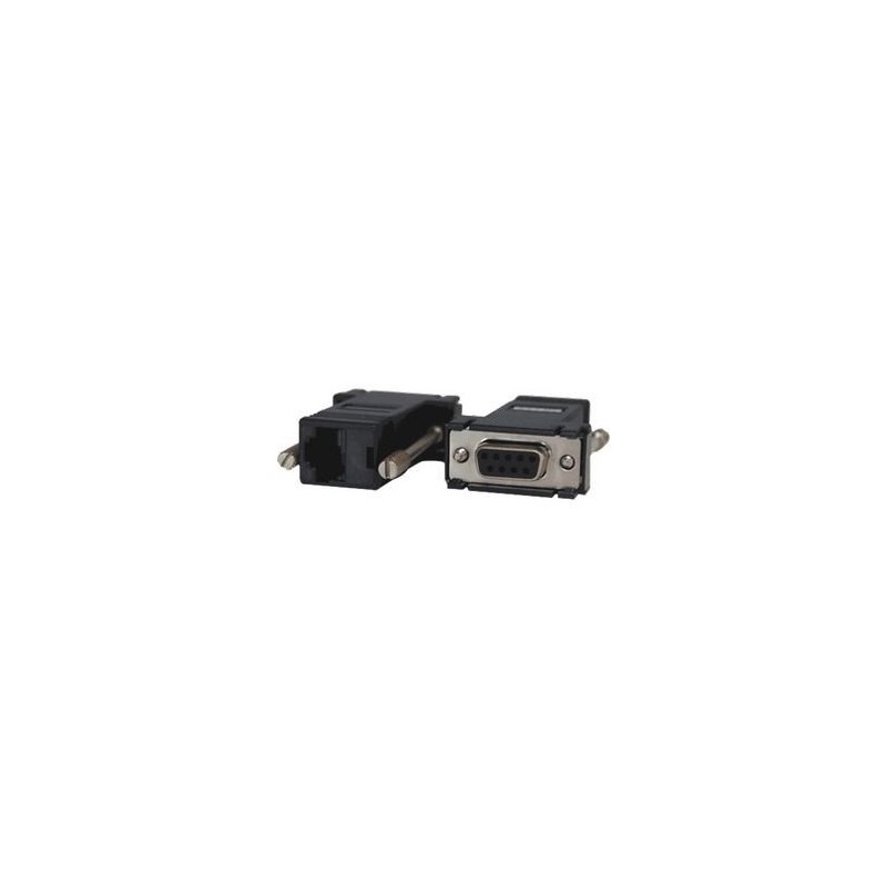 21490058 DB9F to RJ45 Crossover Serial Adapter