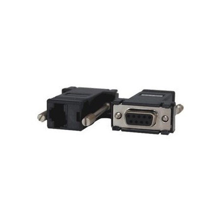 21490058 DB9F to RJ45 Crossover Serial Adapter