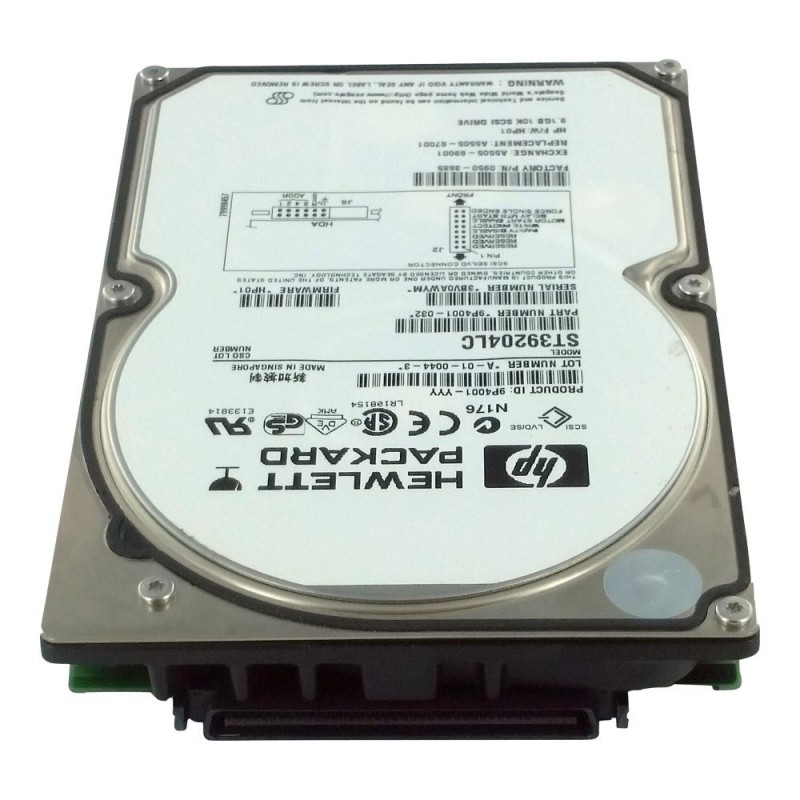 HP 9.1GB 10K U160 80pin SCA-2 SCSI Hard Drive