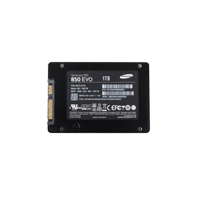 Samsung MZ7LE1T0 1TO 850 SATA Solid State Drive