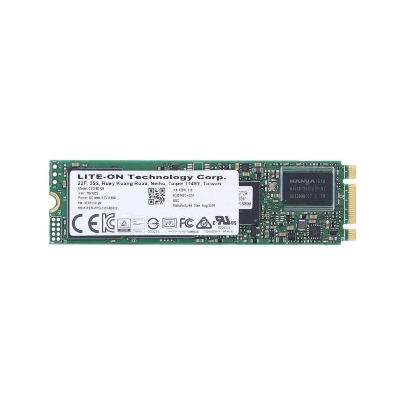 Lecteur SSD Liteon 128 Go 6G M.2 2280 SATA.