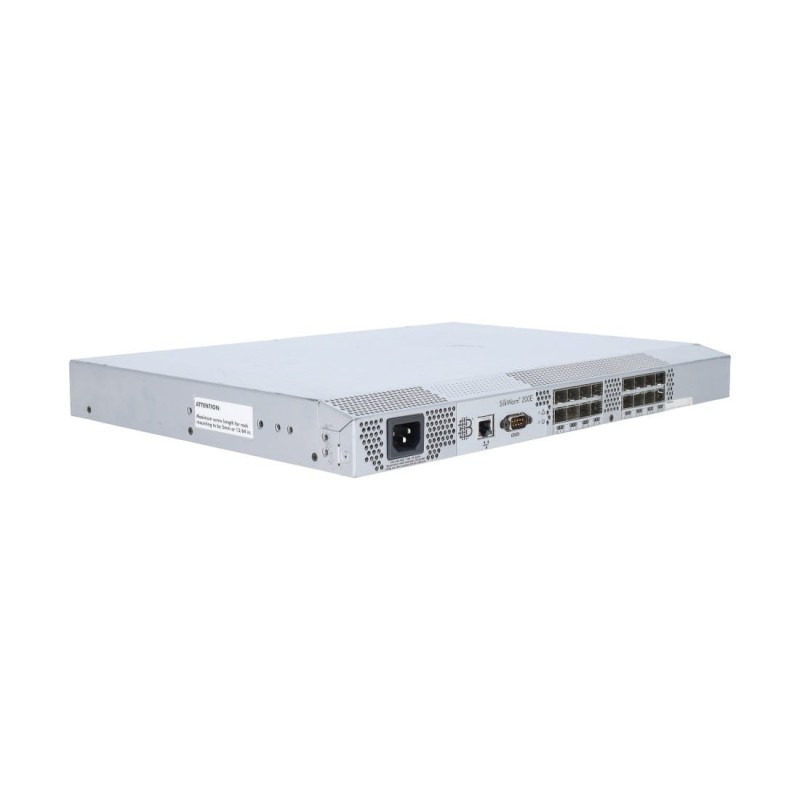 Le Brocadé Silkworm 200E 16-Port 4GB SFP Fibre Channel SAN Switch