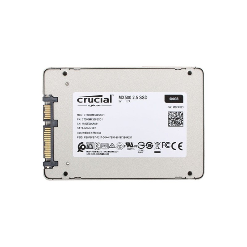 Crucial CT500MX500SSD1 MX500 500GO 3D NAND 2