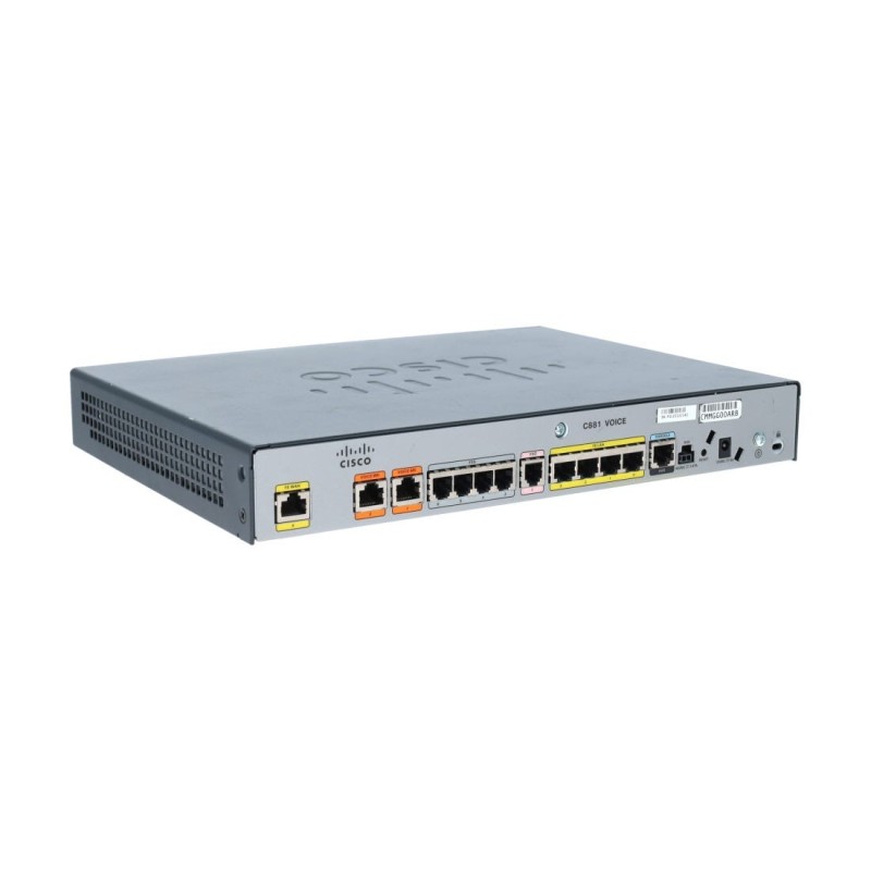 Cisco C881-V-K9 880 Series Routeur de Services 4 Ports LAN 10/100 1 Port WAN 10/100